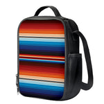 Tribal Mexican Blanket Pattern Print Crossbody Lunch Bag