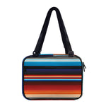 Tribal Mexican Blanket Pattern Print Double Strap Bible Bag