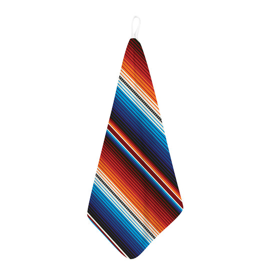 Tribal Mexican Blanket Pattern Print Hand Towel