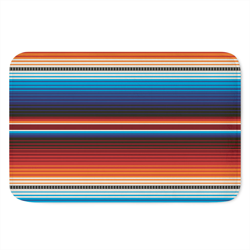 Tribal Mexican Blanket Pattern Print Indoor Door Mat