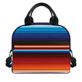 Tribal Mexican Blanket Pattern Print Insulated Lunch Bag