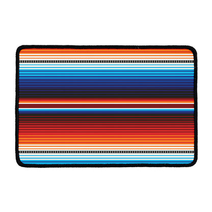 Tribal Mexican Blanket Pattern Print Kitchen Mat