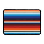 Tribal Mexican Blanket Pattern Print Kitchen Mat