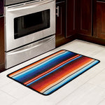 Tribal Mexican Blanket Pattern Print Kitchen Mat