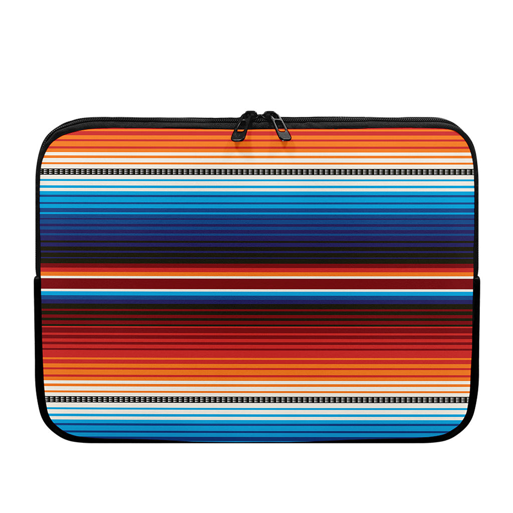 Tribal Mexican Blanket Pattern Print Laptop Sleeve