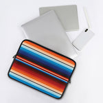 Tribal Mexican Blanket Pattern Print Laptop Sleeve