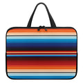 Tribal Mexican Blanket Pattern Print Laptop Sleeve With Handle