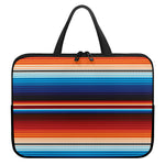 Tribal Mexican Blanket Pattern Print Laptop Sleeve With Handle