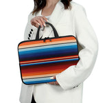 Tribal Mexican Blanket Pattern Print Laptop Sleeve With Handle