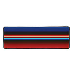 Tribal Mexican Blanket Pattern Print Long Kitchen Mat