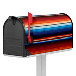 Tribal Mexican Blanket Pattern Print Mailbox Cover