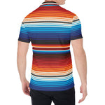 Tribal Mexican Blanket Pattern Print Men's Shirt