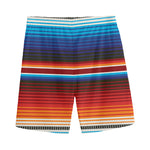Tribal Mexican Blanket Pattern Print Men's Sports Shorts