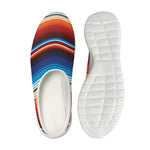 Tribal Mexican Blanket Pattern Print Mesh Casual Shoes