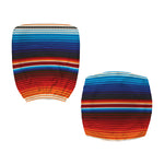 Tribal Mexican Blanket Pattern Print Office Chair Cover