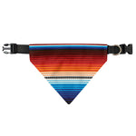 Tribal Mexican Blanket Pattern Print Over The Collar Dog Bandana