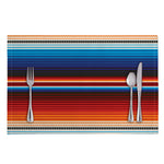Tribal Mexican Blanket Pattern Print Placemat