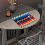 Tribal Mexican Blanket Pattern Print Placemat