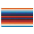 Tribal Mexican Blanket Pattern Print Polyester Doormat