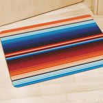 Tribal Mexican Blanket Pattern Print Polyester Doormat