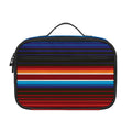 Tribal Mexican Blanket Pattern Print Portable Lunch Bag