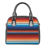 Tribal Mexican Blanket Pattern Print Shoulder Handbag