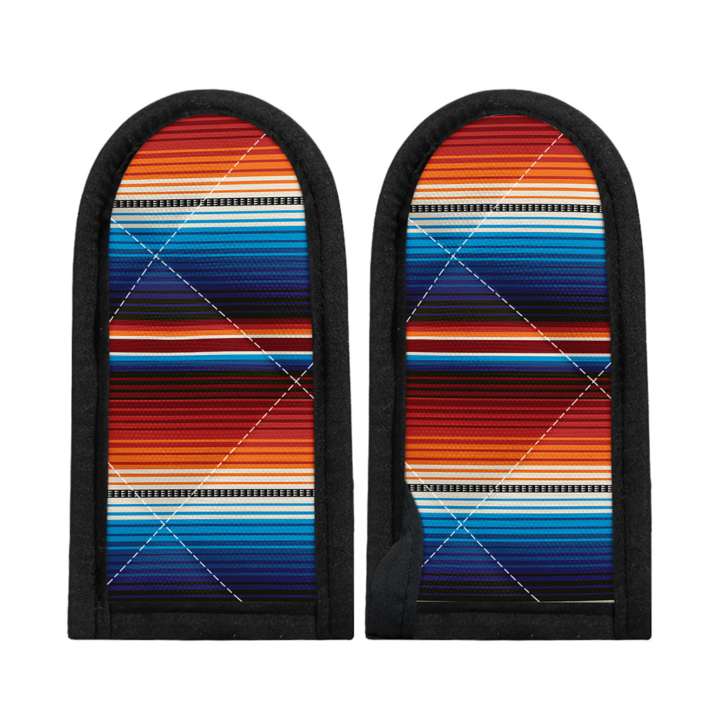 Tribal Mexican Blanket Pattern Print Skillet Handle Cover
