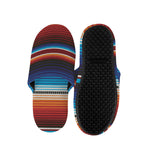 Tribal Mexican Blanket Pattern Print Slippers