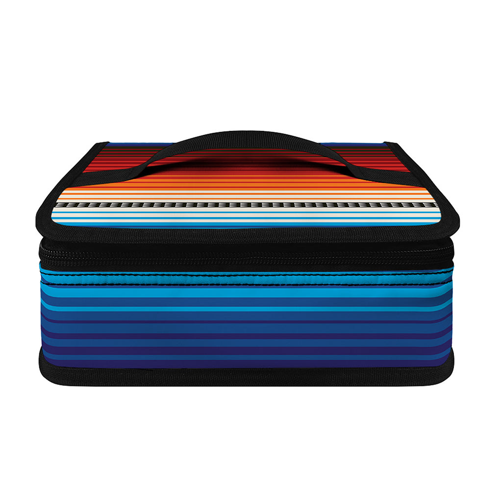 Tribal Mexican Blanket Pattern Print Small Lunch Bag