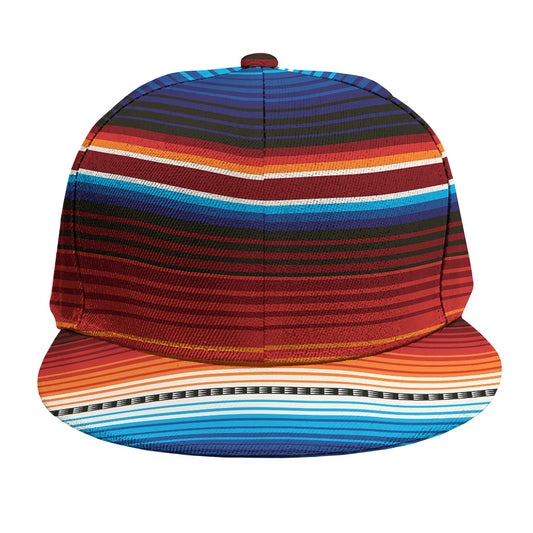 Tribal Mexican Blanket Pattern Print Snapback Cap