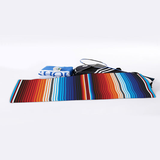 Tribal Mexican Blanket Pattern Print Sports Towel