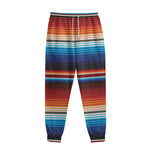 Tribal Mexican Blanket Pattern Print Sweatpants