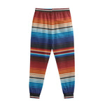 Tribal Mexican Blanket Pattern Print Sweatpants