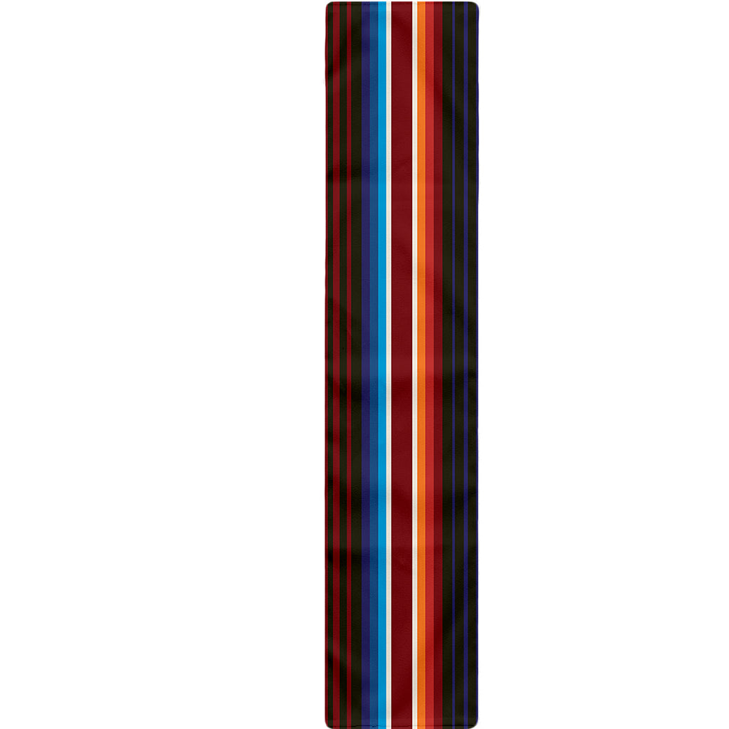 Tribal Mexican Blanket Pattern Print Table Runner