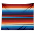 Tribal Mexican Blanket Pattern Print Tapestry