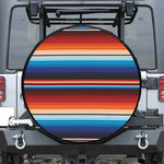 Tribal Mexican Blanket Pattern Print Tire Cover