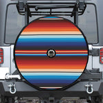 Tribal Mexican Blanket Pattern Print Tire Cover With Camera Hole