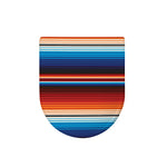 Tribal Mexican Blanket Pattern Print Toilet Lid Cover