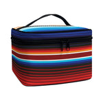 Tribal Mexican Blanket Pattern Print Travel Makeup Bag