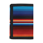 Tribal Mexican Blanket Pattern Print Trifold Wallet
