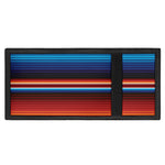 Tribal Mexican Blanket Pattern Print Trifold Wallet