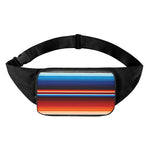 Tribal Mexican Blanket Pattern Print Waist Bag