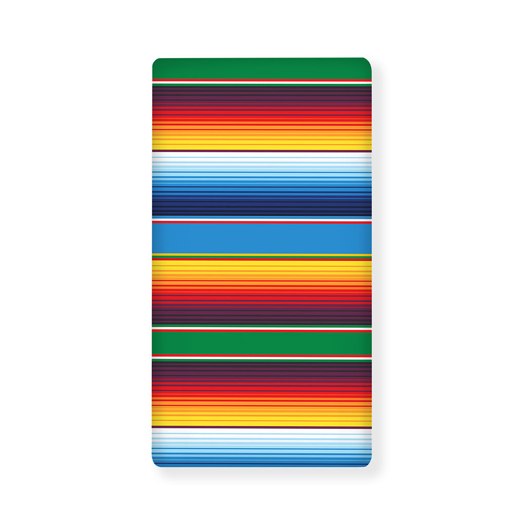 Tribal Mexican Blanket Stripe Print Baby Crib Sheet
