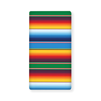 Tribal Mexican Blanket Stripe Print Baby Crib Sheet