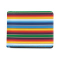 Tribal Mexican Blanket Stripe Print Bifold Wallet