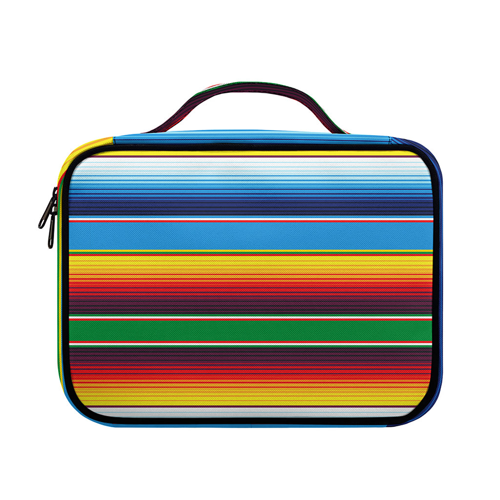 Tribal Mexican Blanket Stripe Print Briefcase Bible Bag