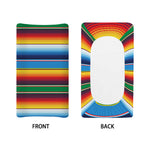 Tribal Mexican Blanket Stripe Print Changing Pad Cover
