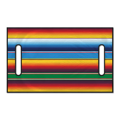 Tribal Mexican Blanket Stripe Print Golf Cart Seat Cover