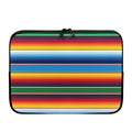 Tribal Mexican Blanket Stripe Print Laptop Sleeve