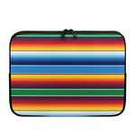 Tribal Mexican Blanket Stripe Print Laptop Sleeve